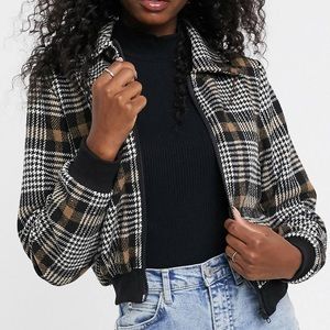 Jacket in check